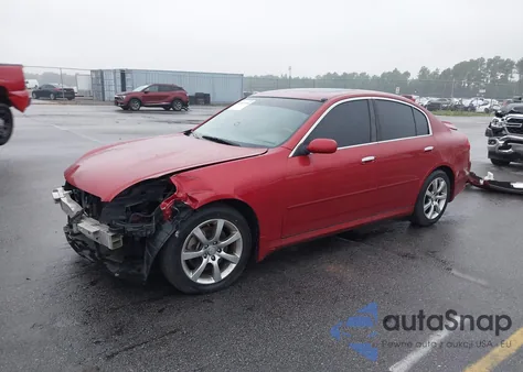 2006 Infiniti G35 из США, поврежденный, VIN JNKCV51EX6M500107